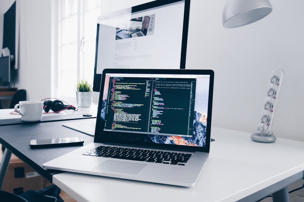Clean desk workspace with a laptop, ready for hands-on marketing work