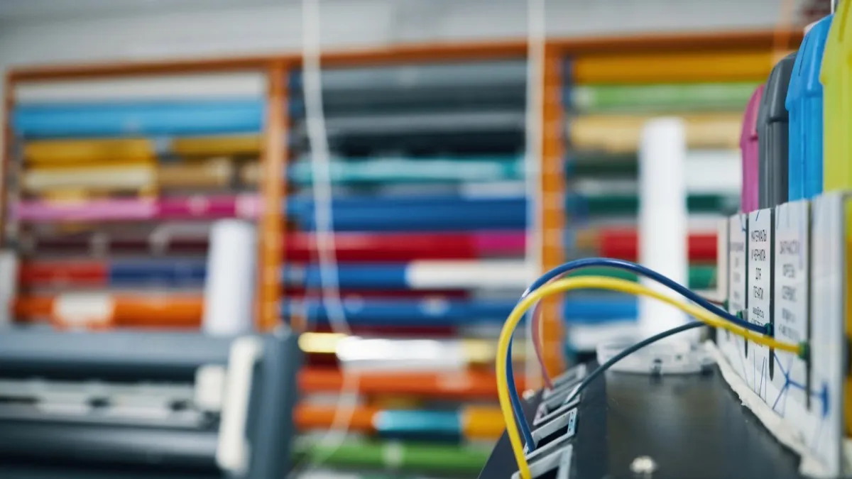 Industrial printing machinery